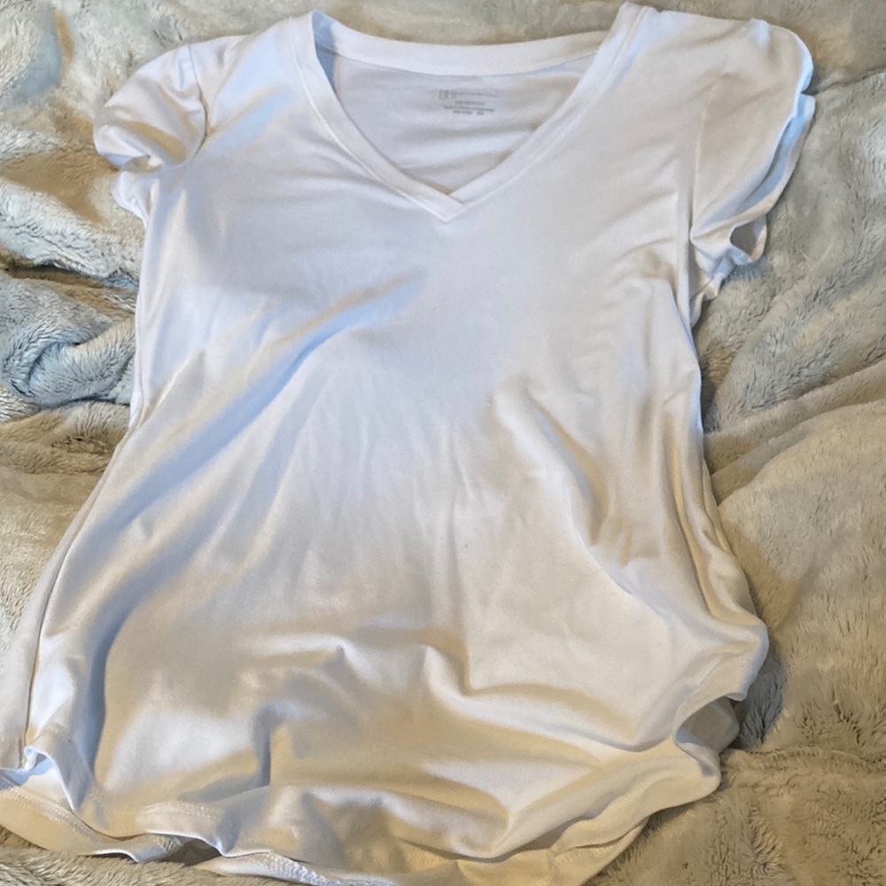 New boundaries white t shirt